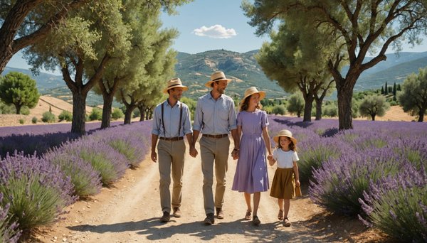 Profitez d'une balade en famille dans le Luberon