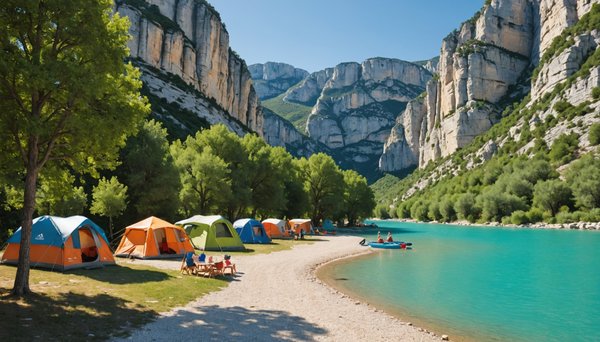 Toutes les clés pour trouver une location de camping dans le Verdon en Juillet