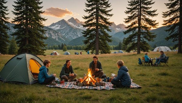 Où faire du camping en pleine nature en France en famille ?
