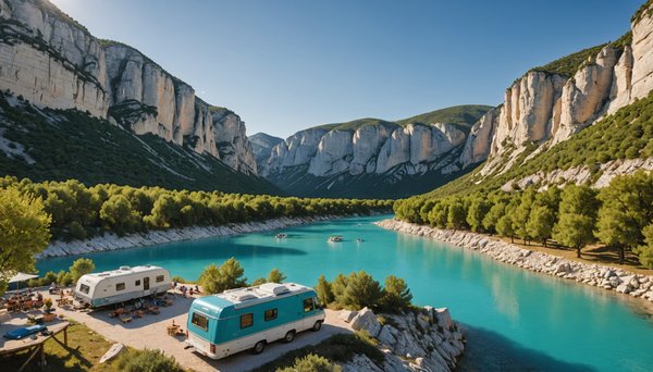 Activités et détente : les campings des gorges du verdon avec les meilleures installations